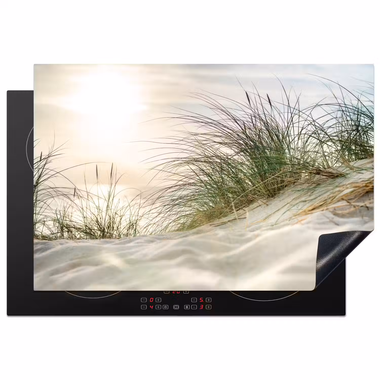 Duin - Waddeneilanden - Water Inductie beschermer vinyl 3mm klein -3d
