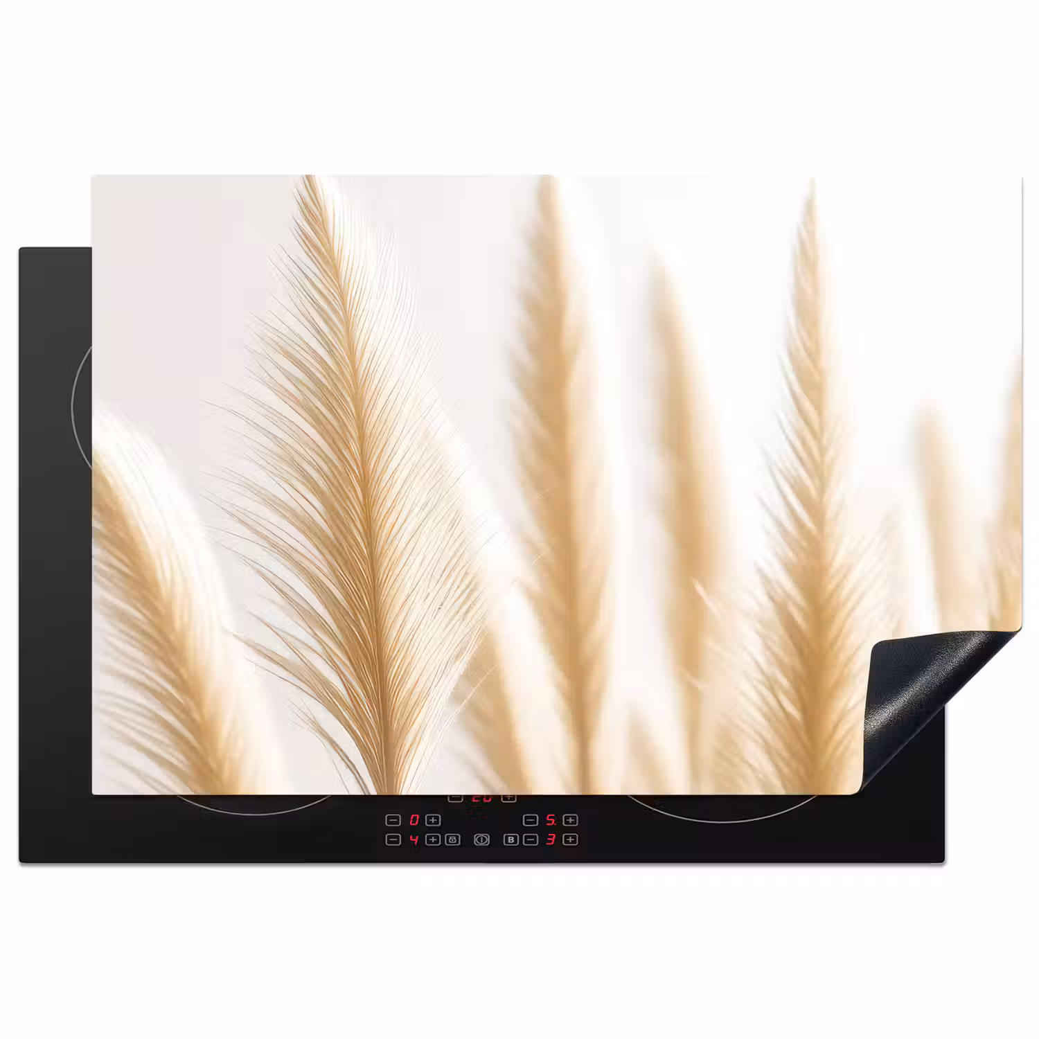 Gouden Veerlicht Inductie beschermer vinyl 3mm klein -3d