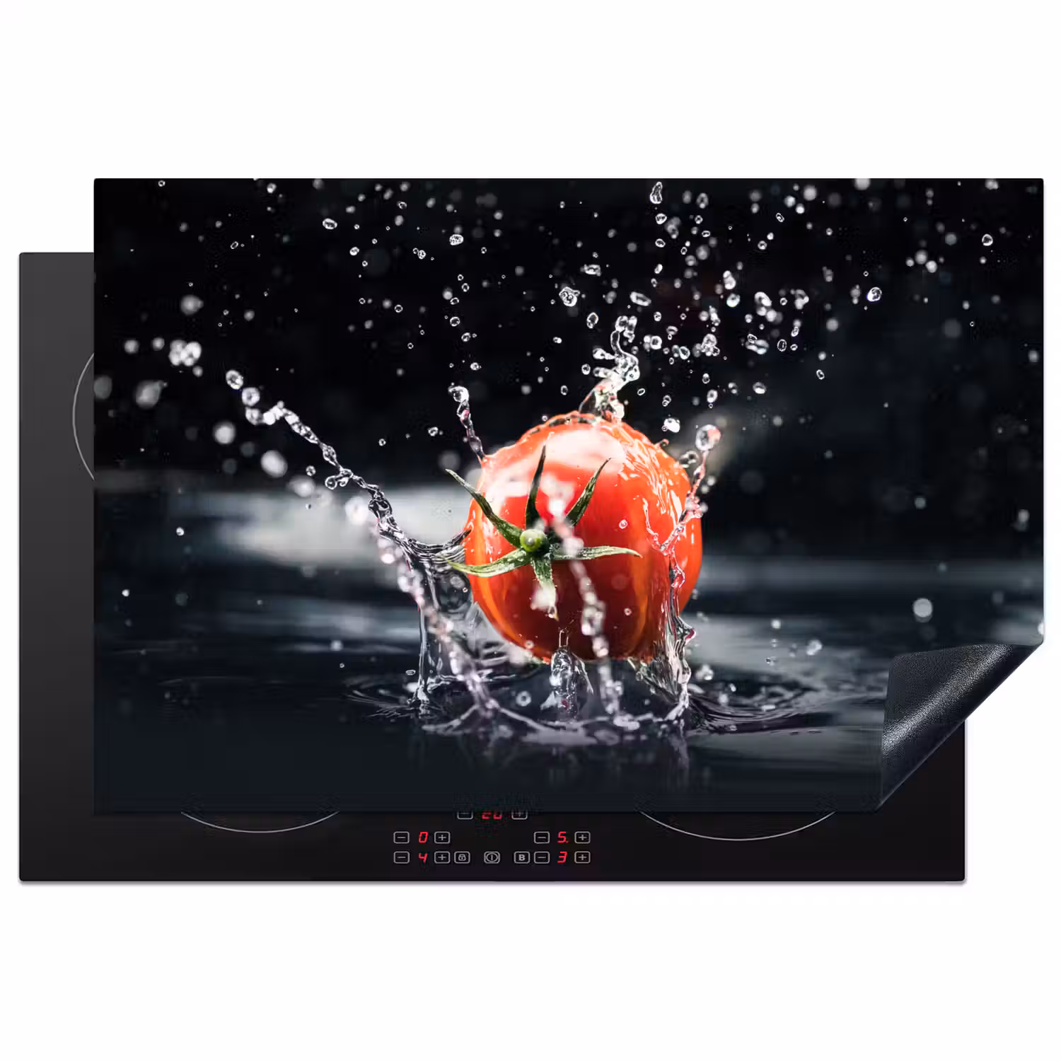 Tomatentwist Inductie beschermer vinyl 3mm klein -3d