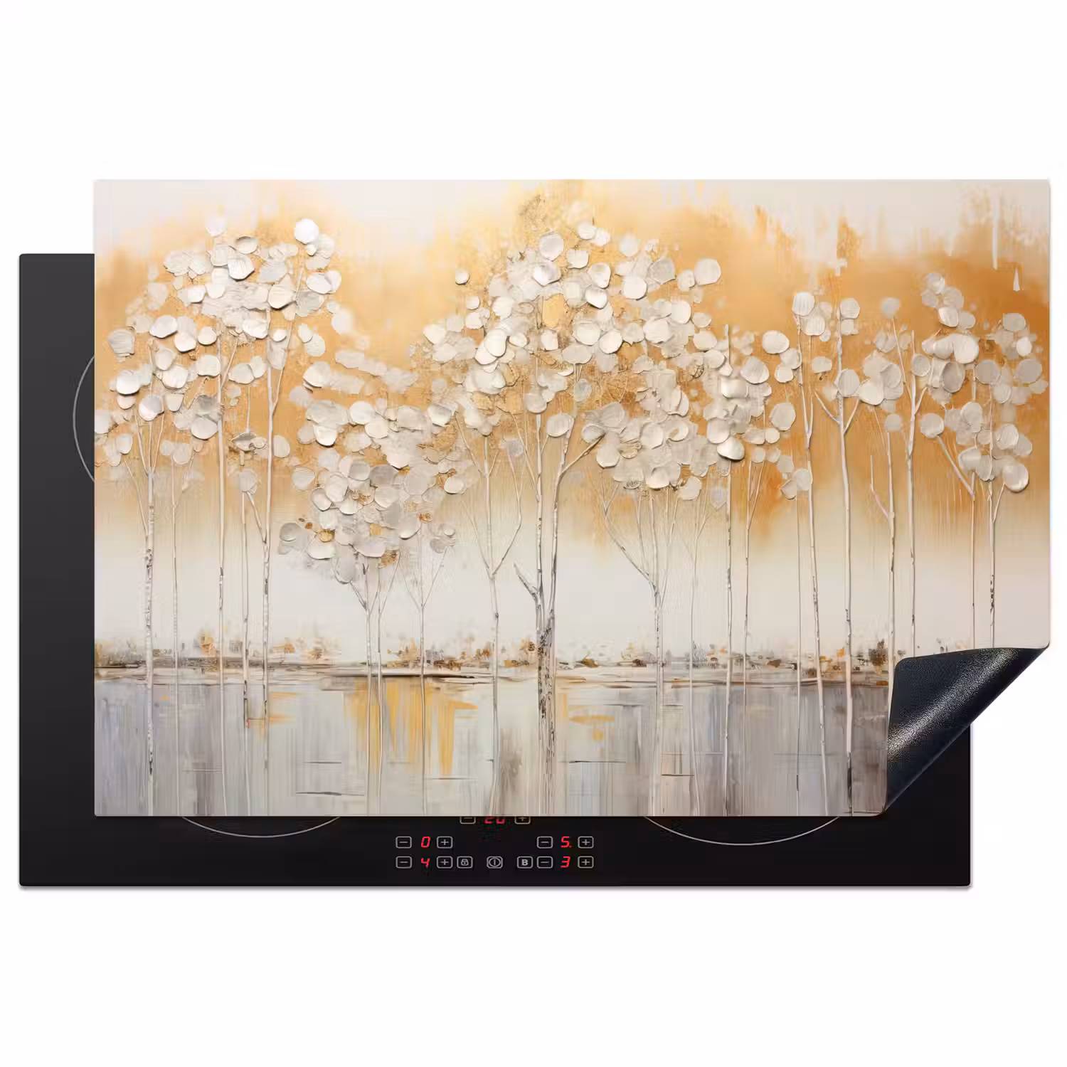 Bomen - Kunst - Acryl - Natuur Inductie beschermer vinyl 3mm klein -3d