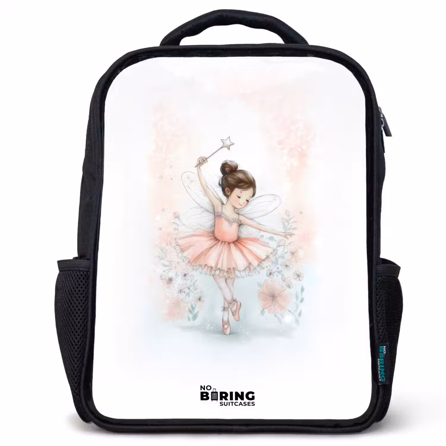 Ballerina - Elf - Fee Rugzak - Zwart middel -3d