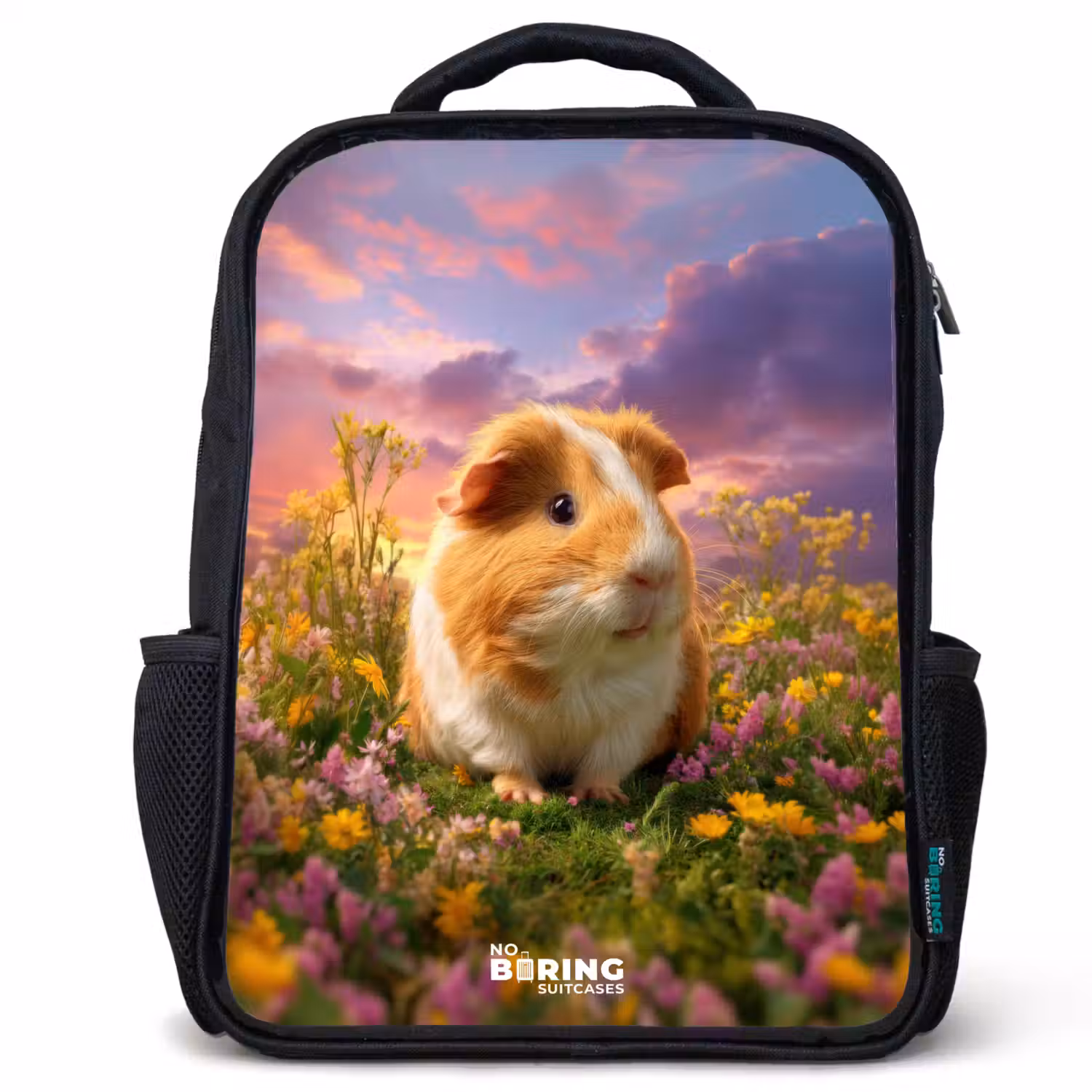 Cavia - Natuur - Dier Rugzak - Zwart middel -3d
