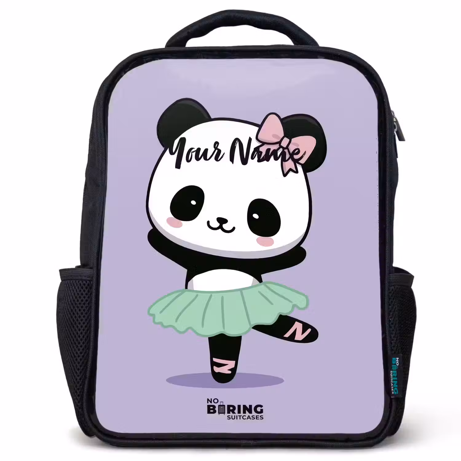 Kawai - Ballet - Panda Rugzak - Zwart middel -3d