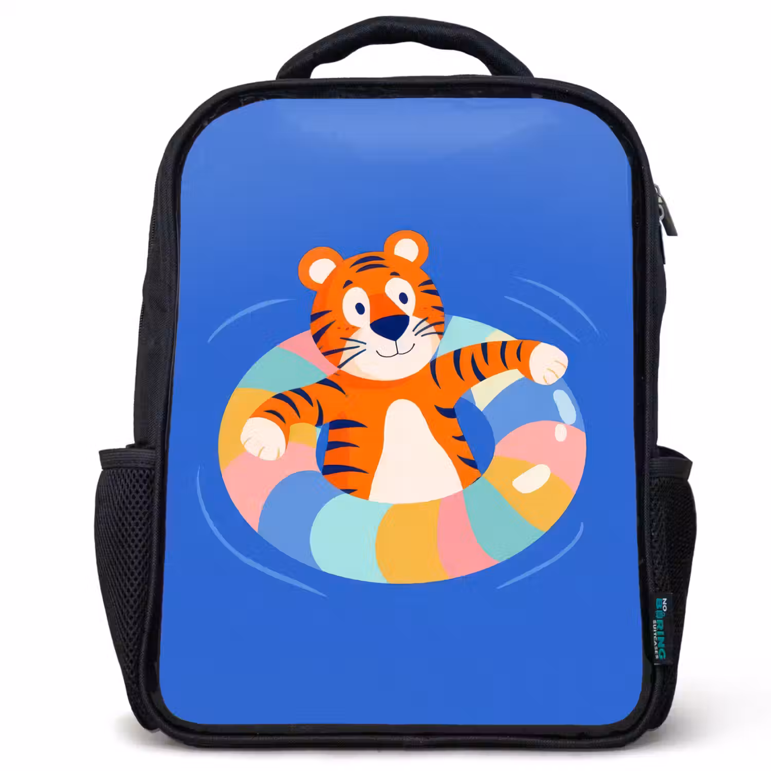 Tijger - Zwemband - Water Rugzak - Zwart middel -3d