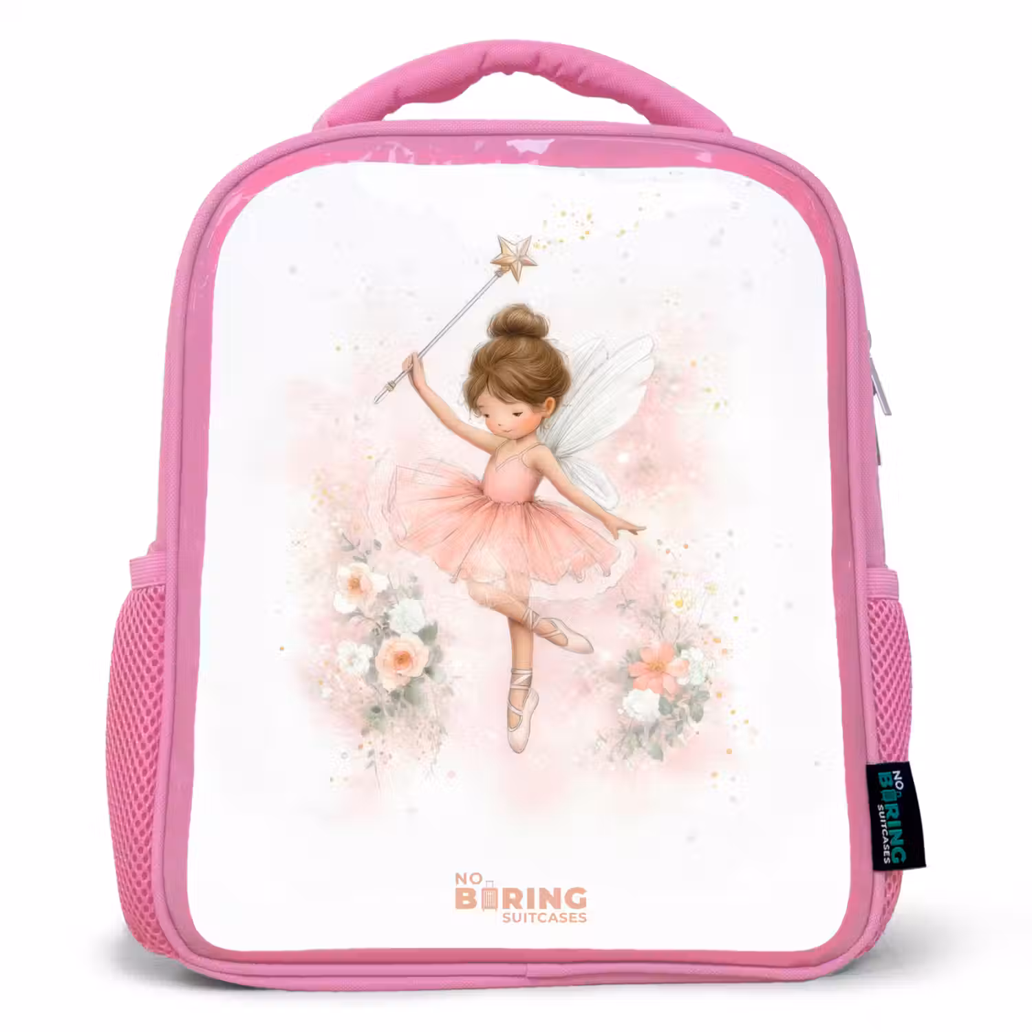 Ballerina fee in roze Kinderrugzak - Roze middel -3d