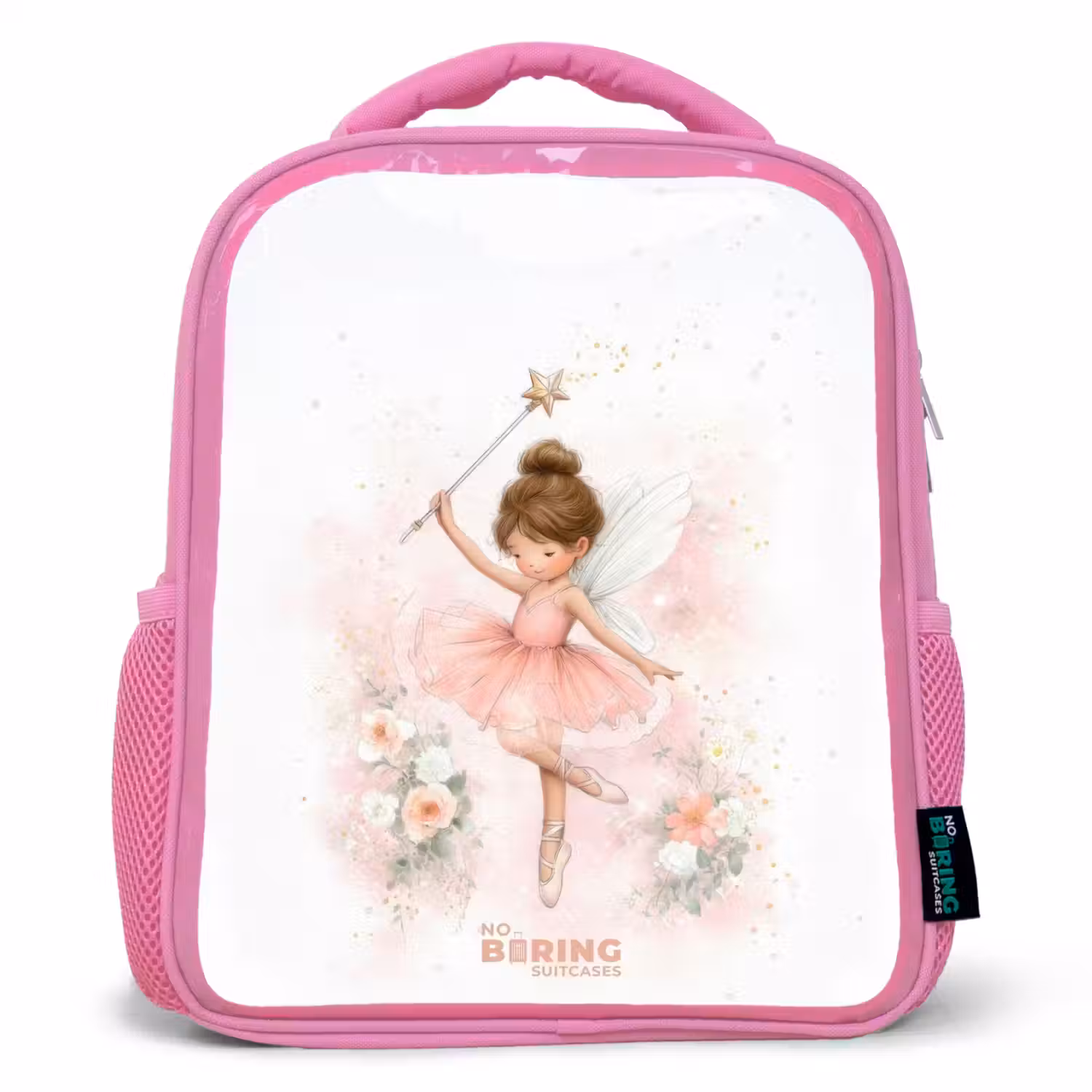 Ballerina fee in roze Kinderrugzak - Roze middel -3d