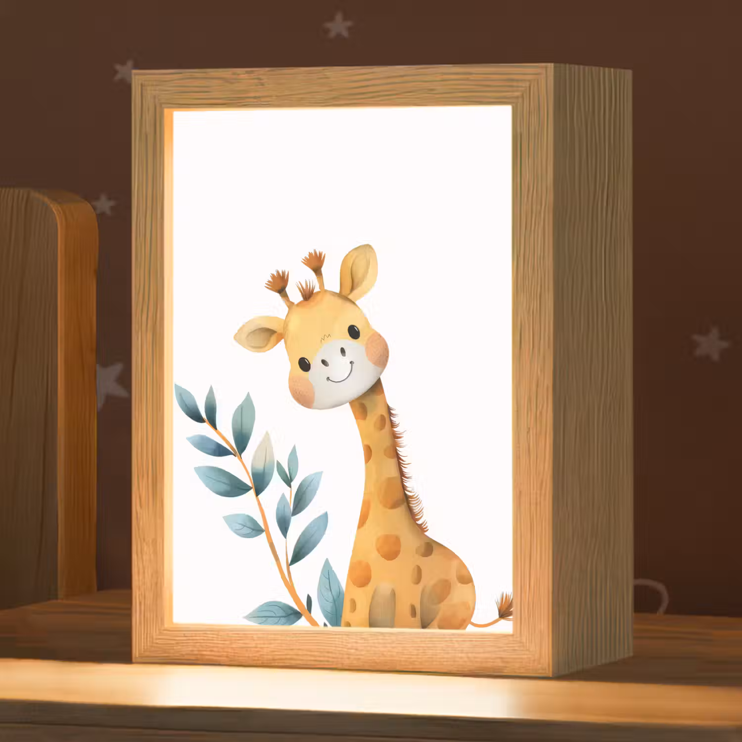 Giraf - Dier - Wilde dieren Light Box met kabel klein -zzz_3d_website