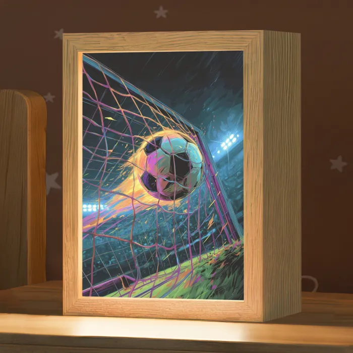 Goal - Voetbal - Vuur - Stadion Light Box met kabel klein -zzz_3d_website