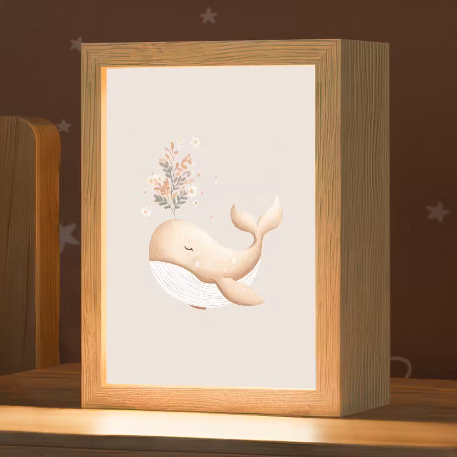 Illustratie - Minimalistisch - Illustratie - Bloemen Light Box met kabel klein -zzz_3d_website