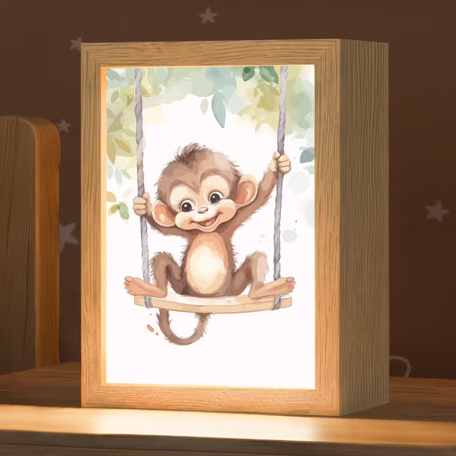 Aap - Dier - Kinderen - Jungle Light Box met kabel klein -zzz_3d_website