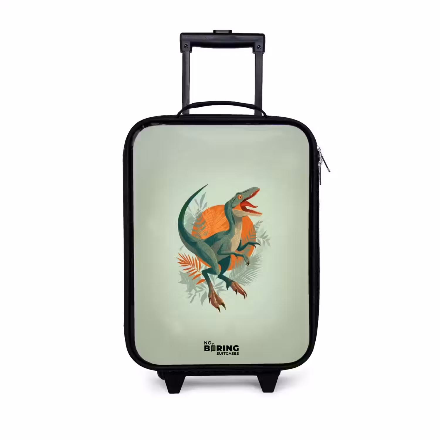 Dier - Dino - Natuur Kinderkoffer - Zwart klein -3d