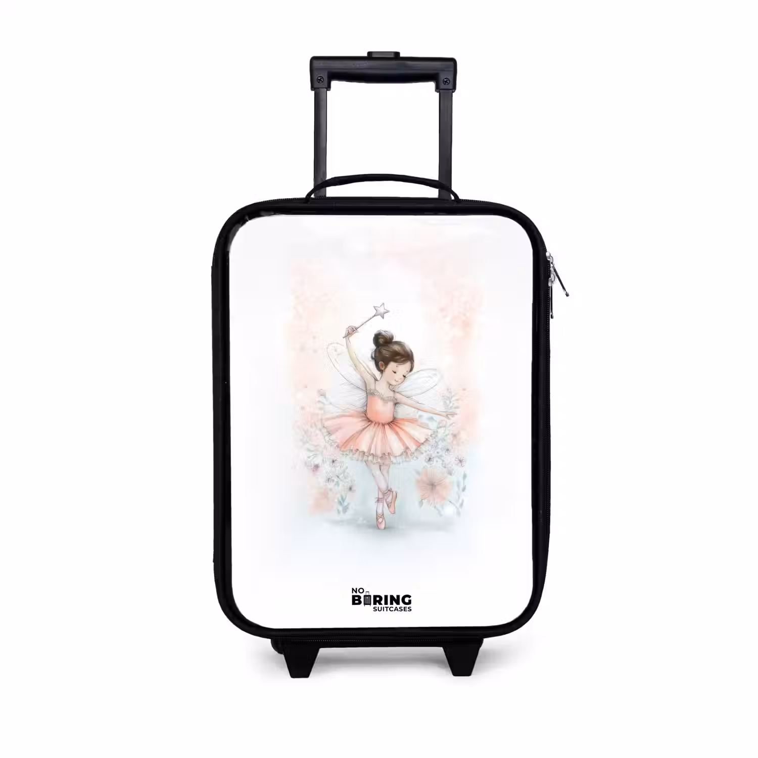Ballerina - Elf - Fee Kinderkoffer - Zwart klein -3d