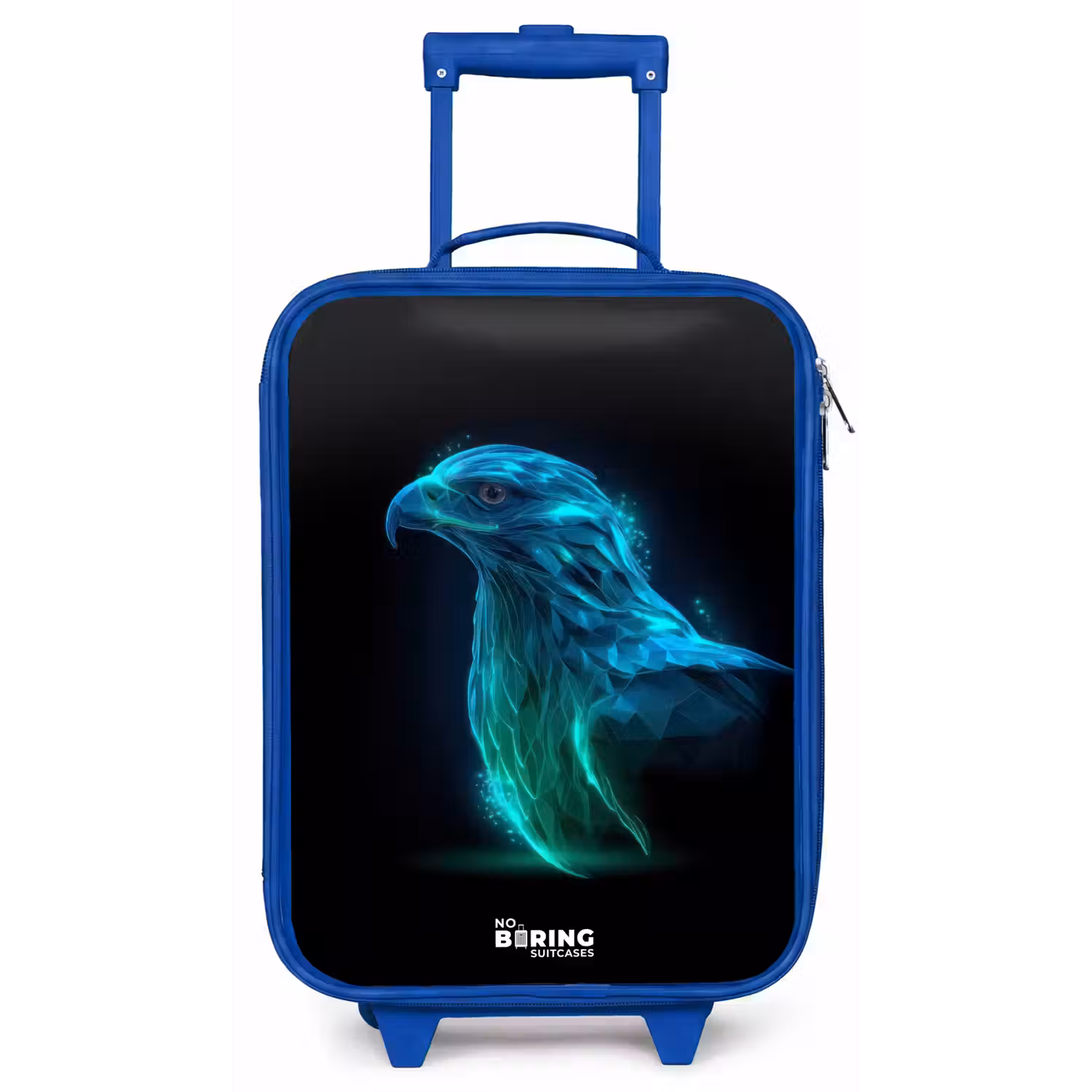 Digitale adelaar in profiel Kinderkoffer - Blauw klein -zz3dotto