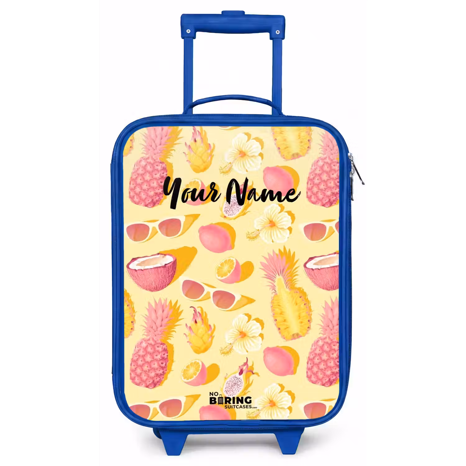 Pina colada Kinderkoffer - Blauw klein -zz3dotto