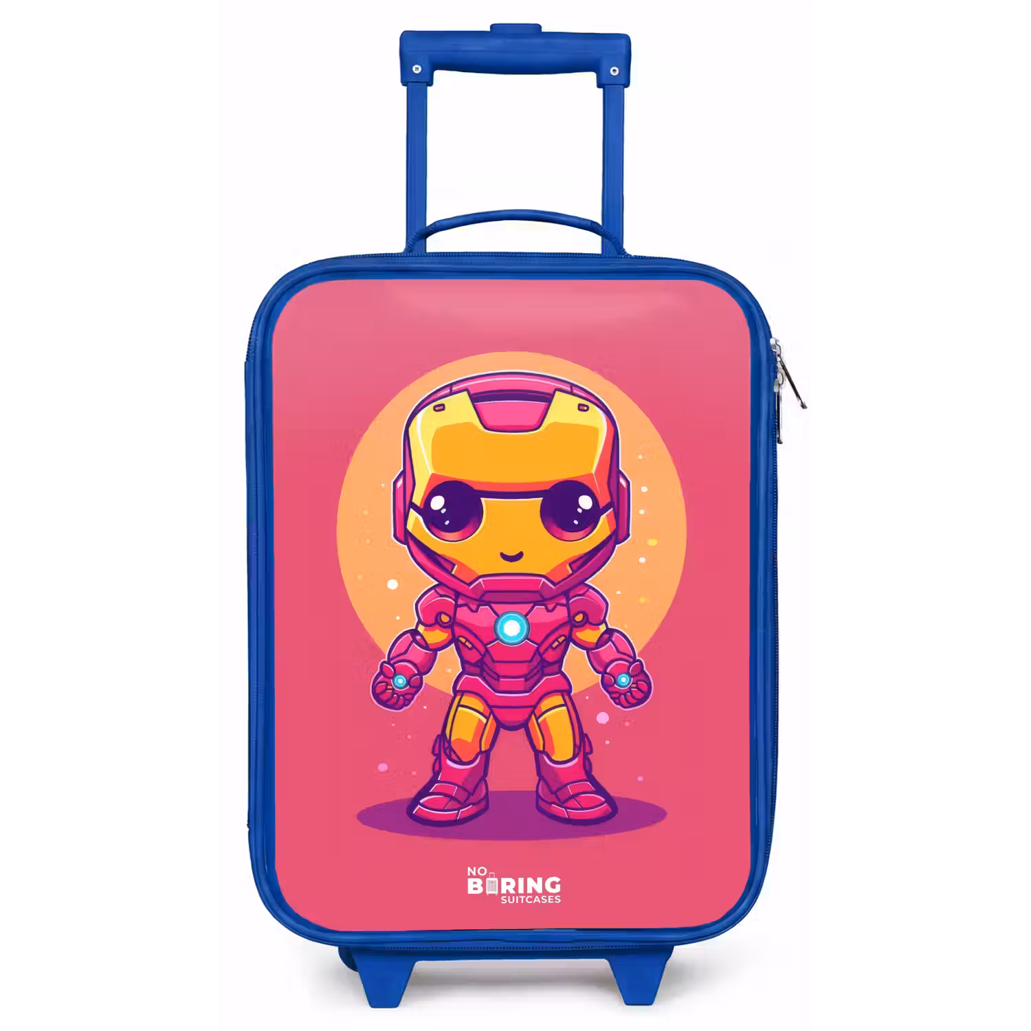 Roze ranger Kinderkoffer - Blauw klein -zz3dotto