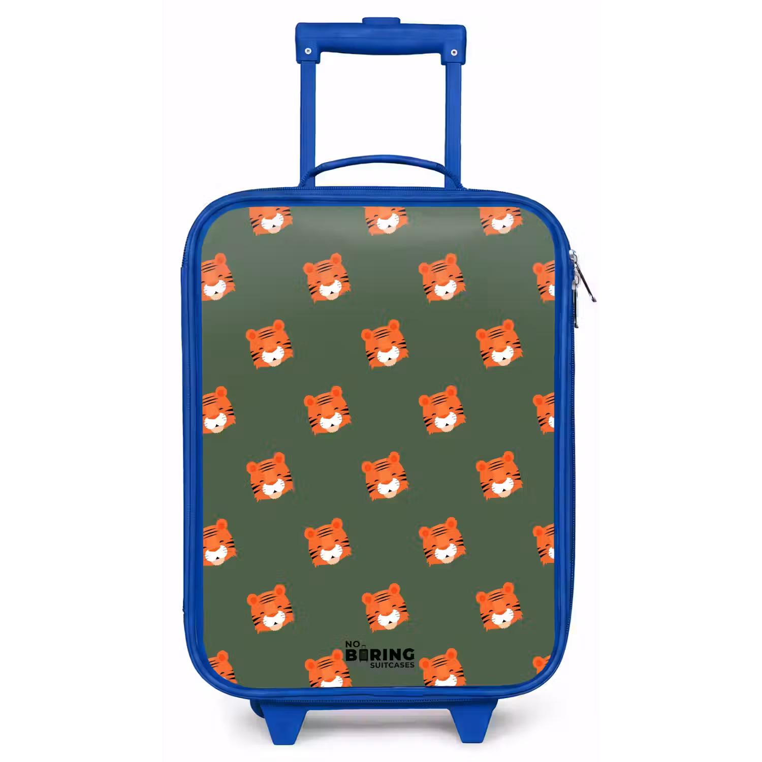 Tijger turbulentie Kinderkoffer - Blauw klein -zz3dotto