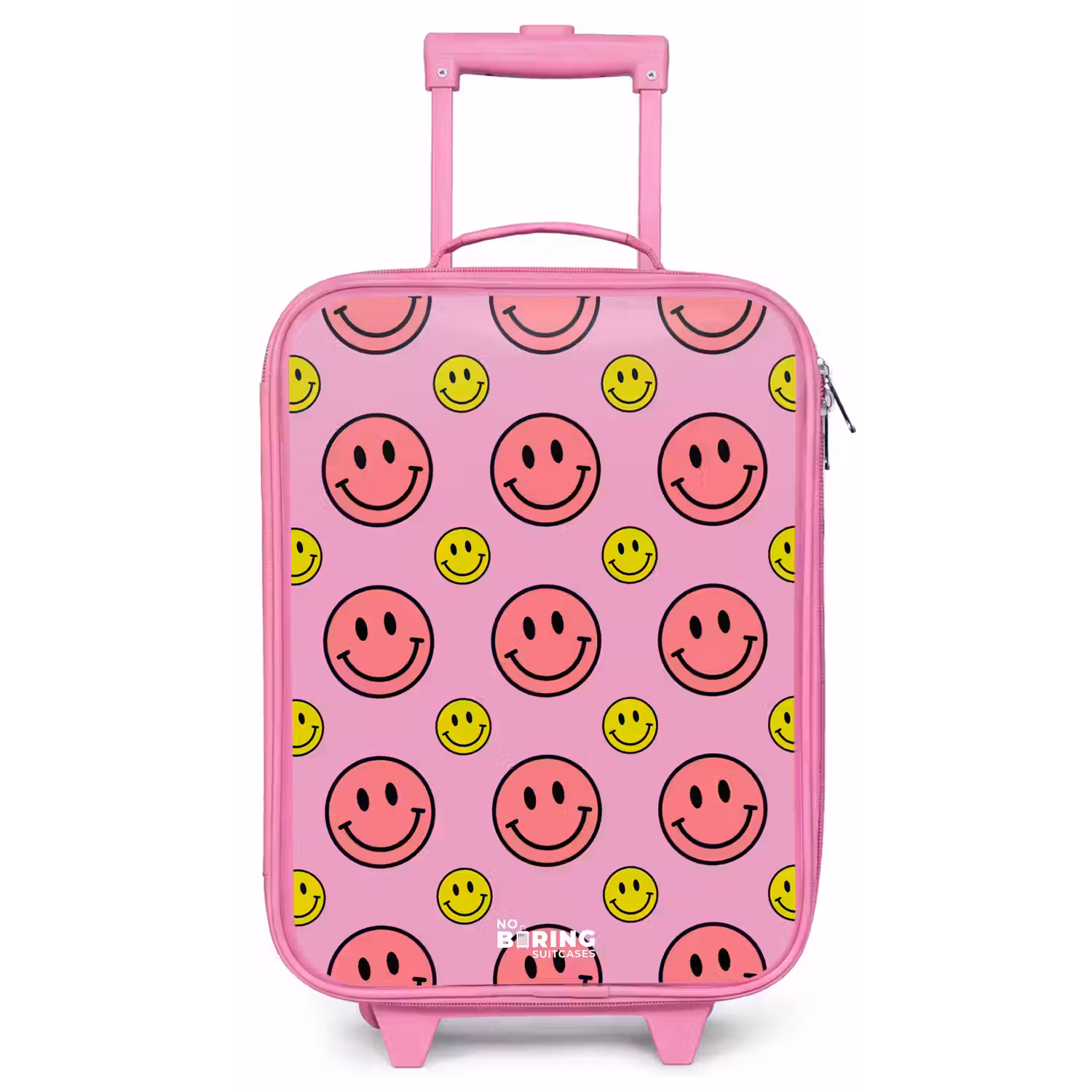 All smiles roze Kinderkoffer - Roze klein -zz3dotto