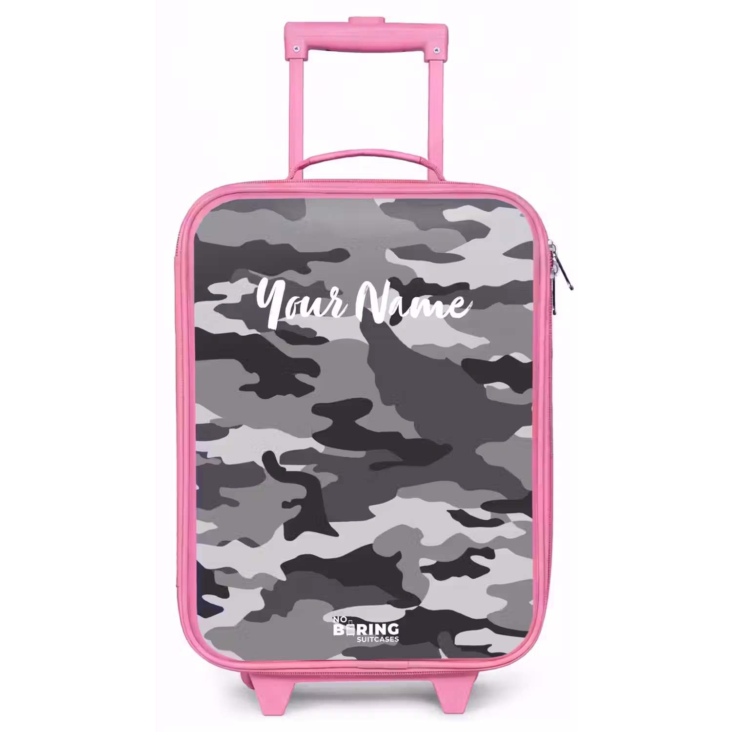 Camogrijs Kinderkoffer - Roze klein -zz3dotto