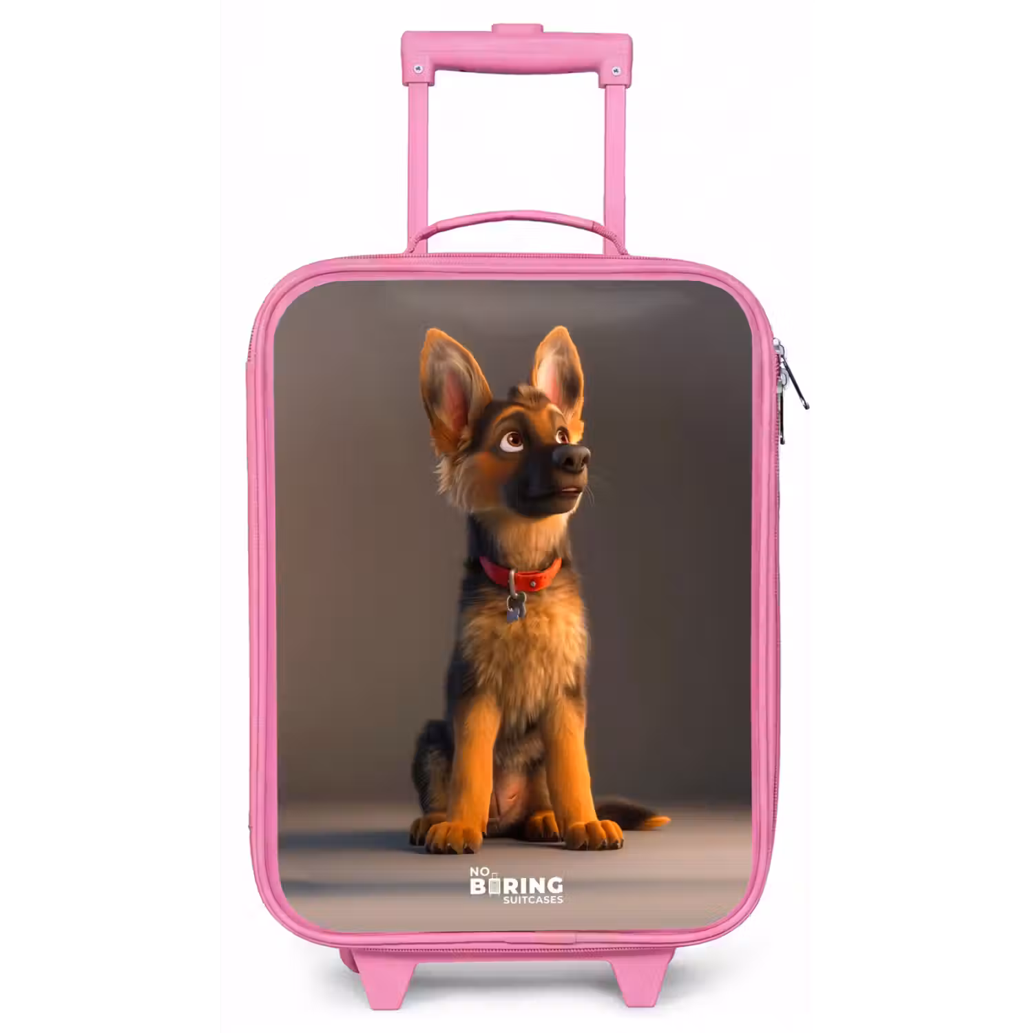 Hidde herder Kinderkoffer - Roze klein -zz3dotto