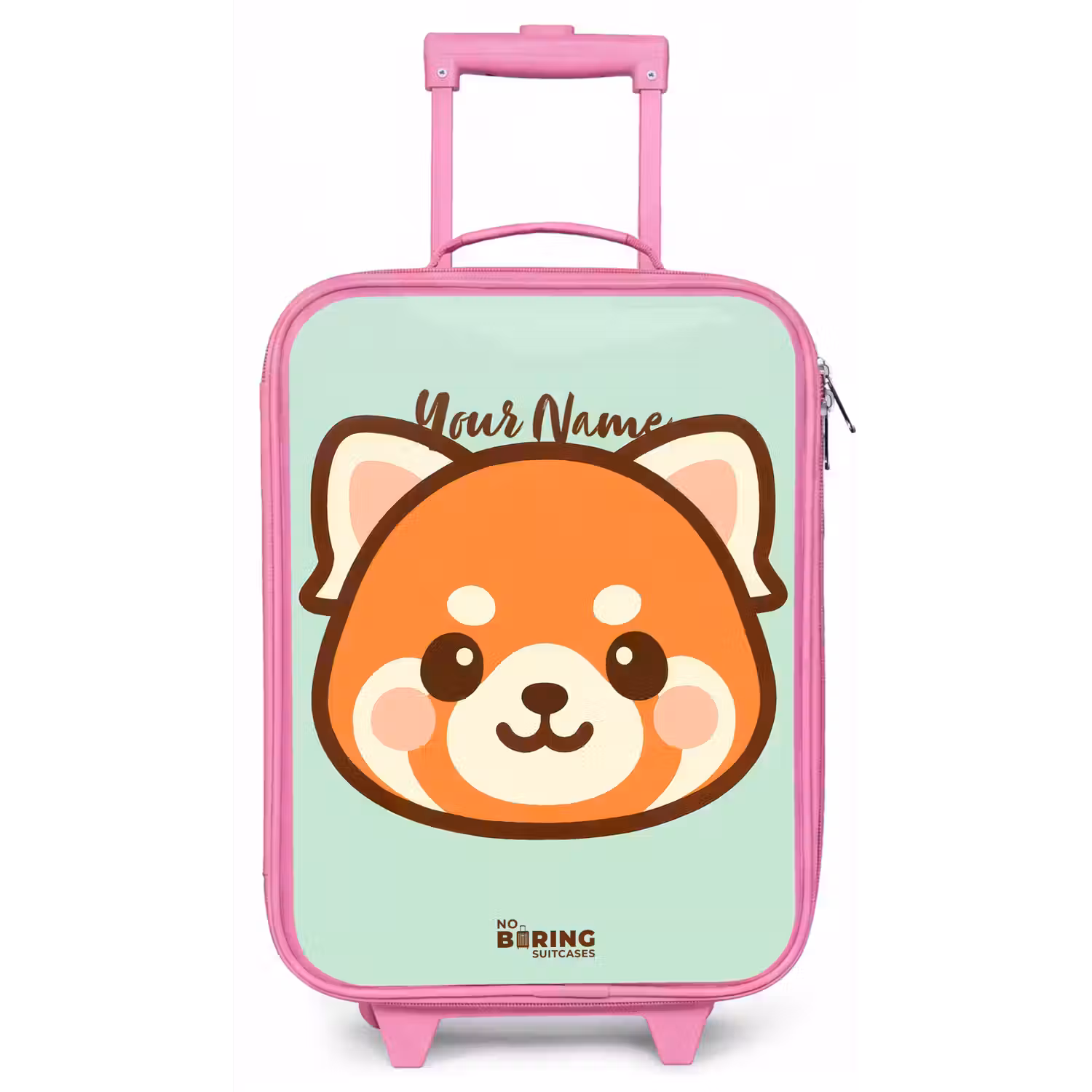Kawai - Rode panda - Groen Kinderkoffer - Roze klein -zz3dotto