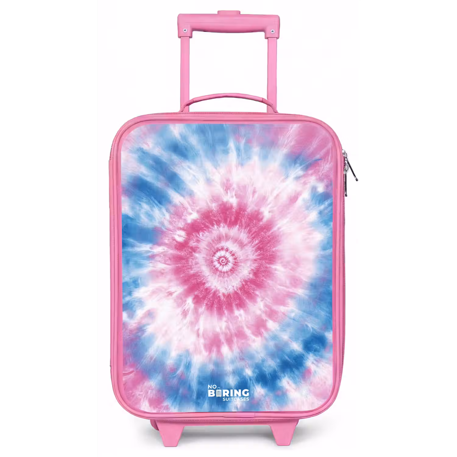 Tie dye - Abstract - Blauw - Roze Kinderkoffer - Roze klein -zz3dotto