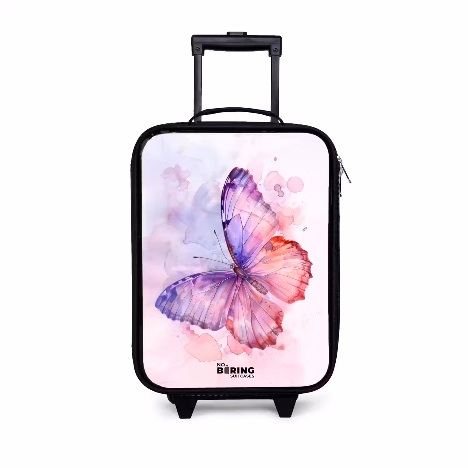 Aquarel aurora Kinderkoffer - Zwart klein -3d