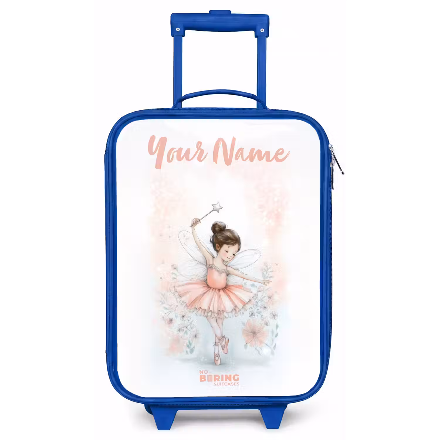 Ballerina - Elf - Fee Kinderkoffer - Blauw klein -zz3dotto