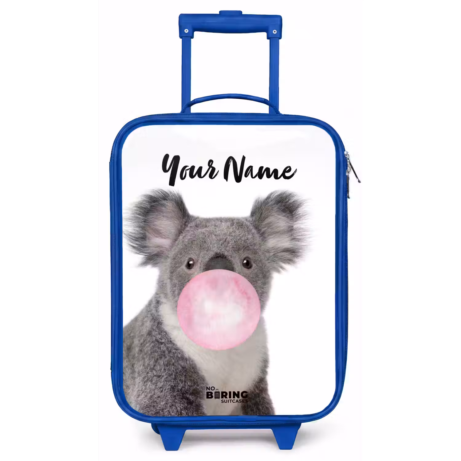 Kauwgom koala Kinderkoffer - Blauw klein -zz3dotto