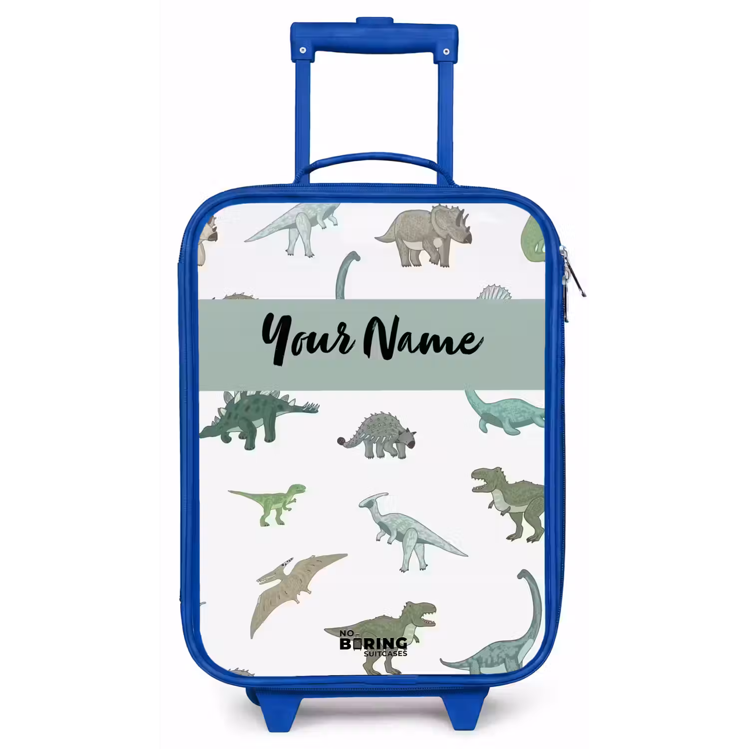 Dino Dynastie Kinderkoffer - Blauw klein -zz3dotto