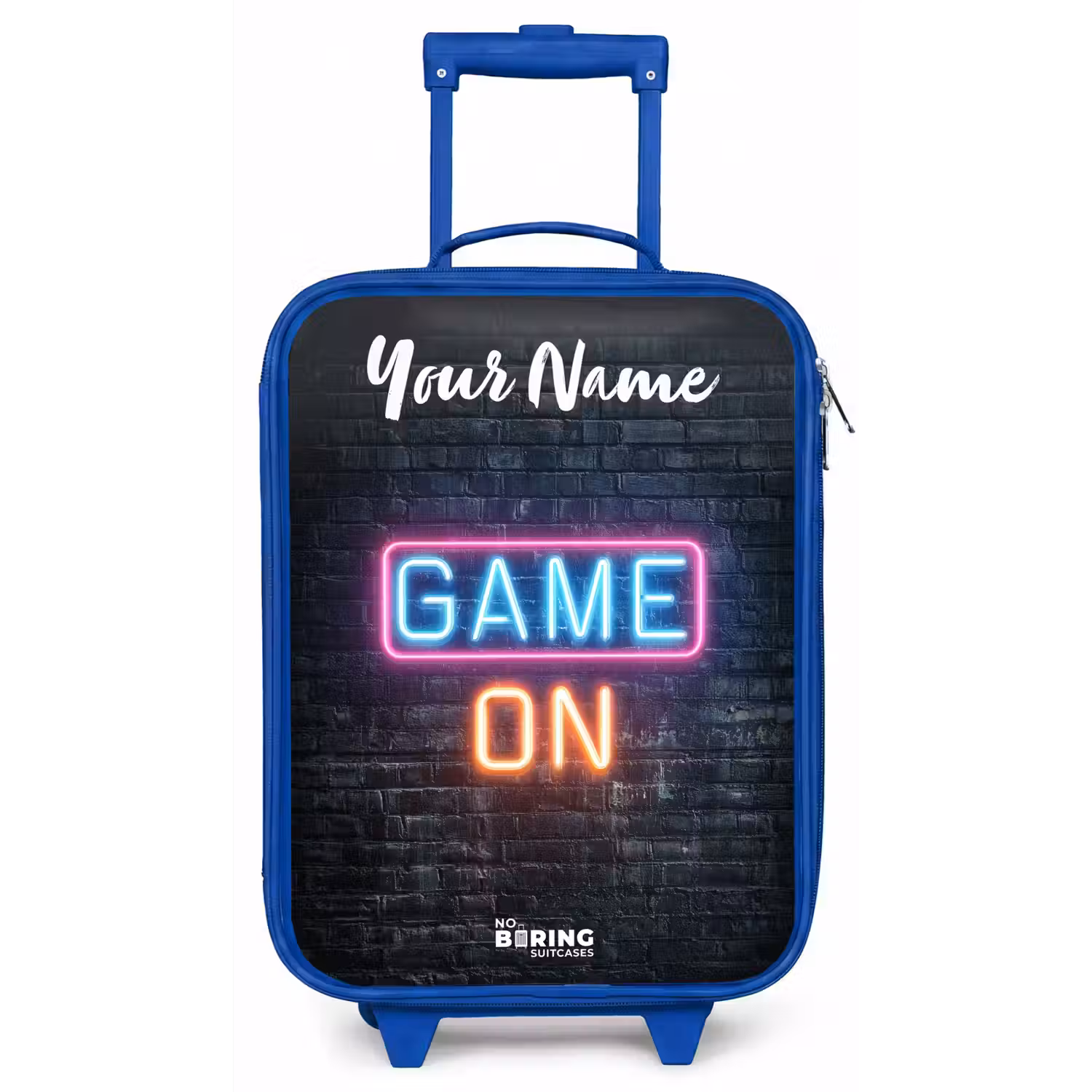 Game - Neon - Muur Kinderkoffer - Blauw klein -zz3dotto