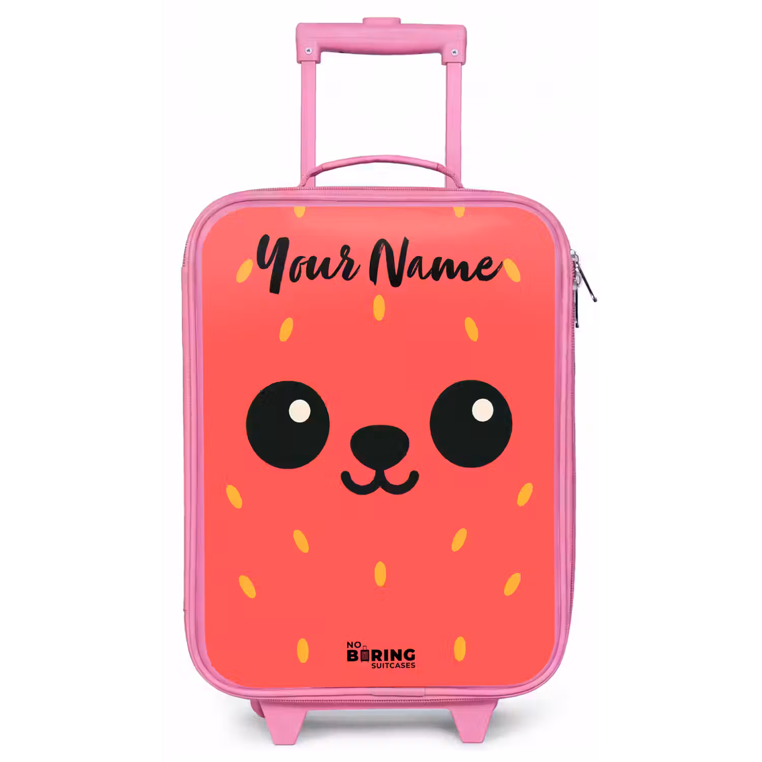 Kawai - Aardbei - Rood Kinderkoffer - Roze klein -zz3dotto