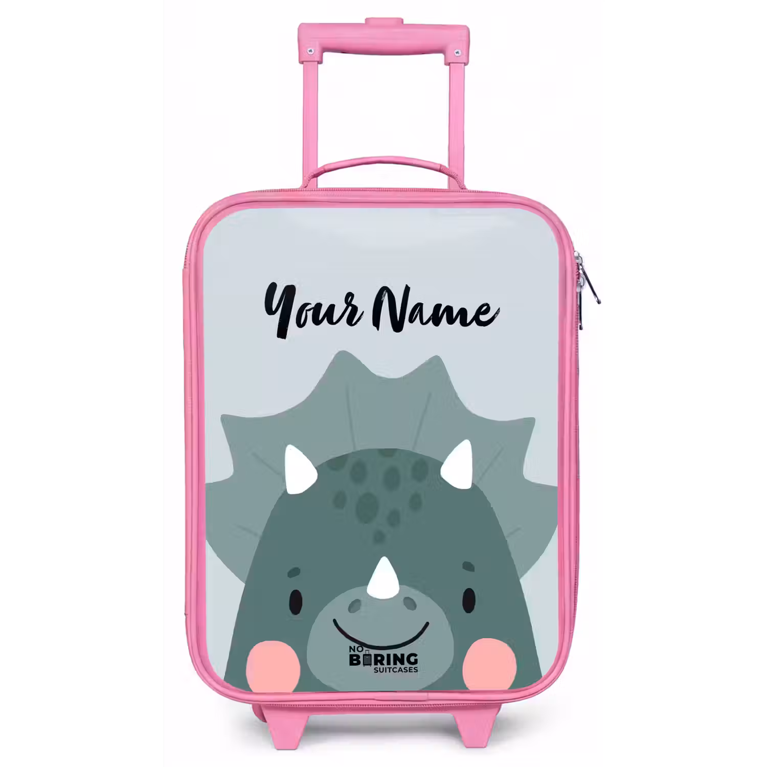 Tigo triceratops Kinderkoffer - Roze klein -zz3dotto