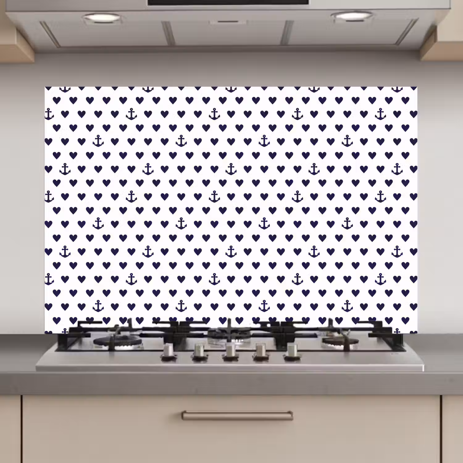 Anker - Hart - Blauw - Wit keuken achterwand spatscherm klein 900 -3d_website