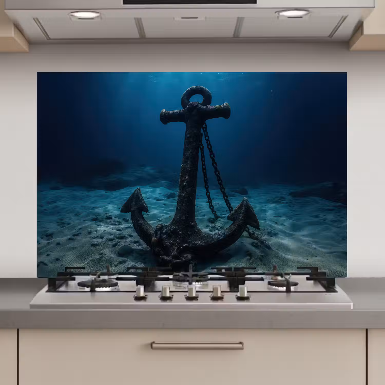 Anker - Ijzer - Zeebodem - Zand keuken achterwand spatscherm klein -3d_website
