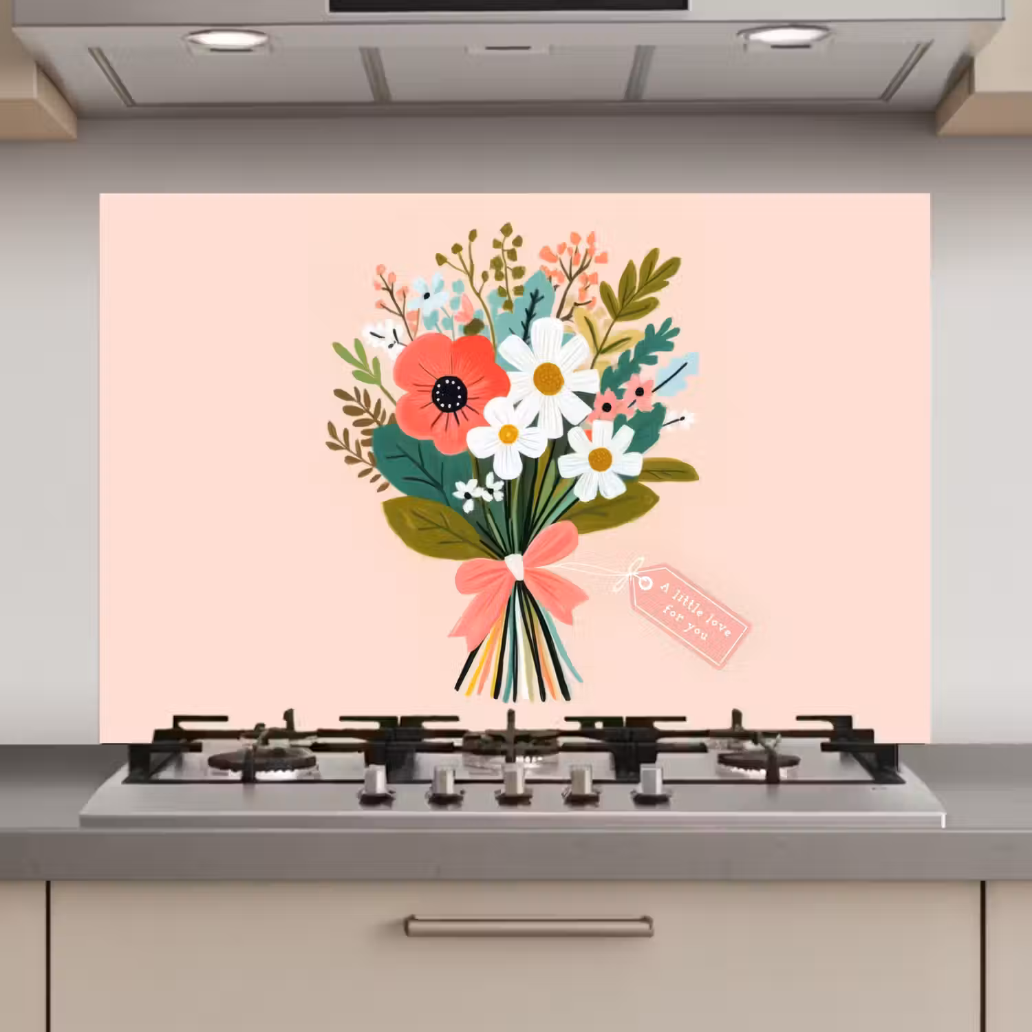 Boeket - Strikje - Kaartje - Quote keuken achterwand spatscherm klein -3d_website