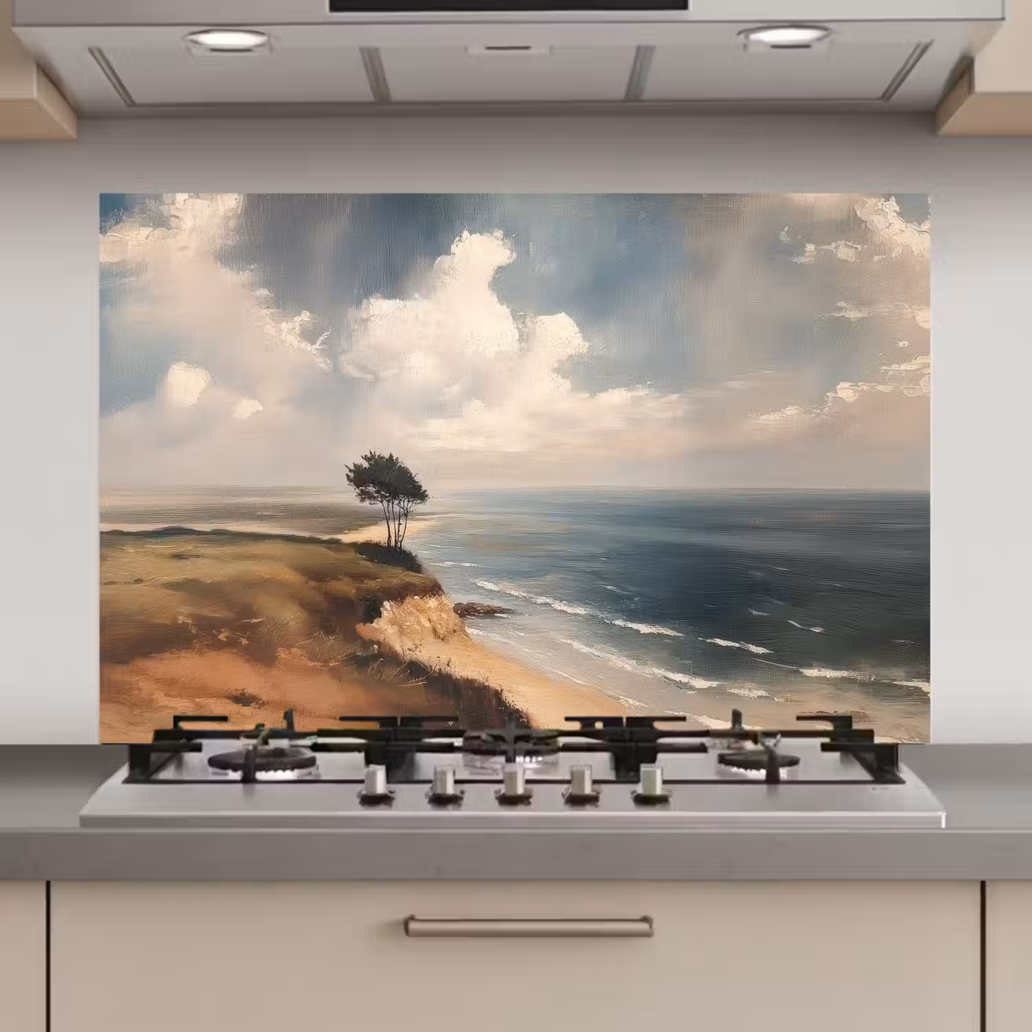 Klif - Zee - Boom keuken achterwand spatscherm klein -3d_website