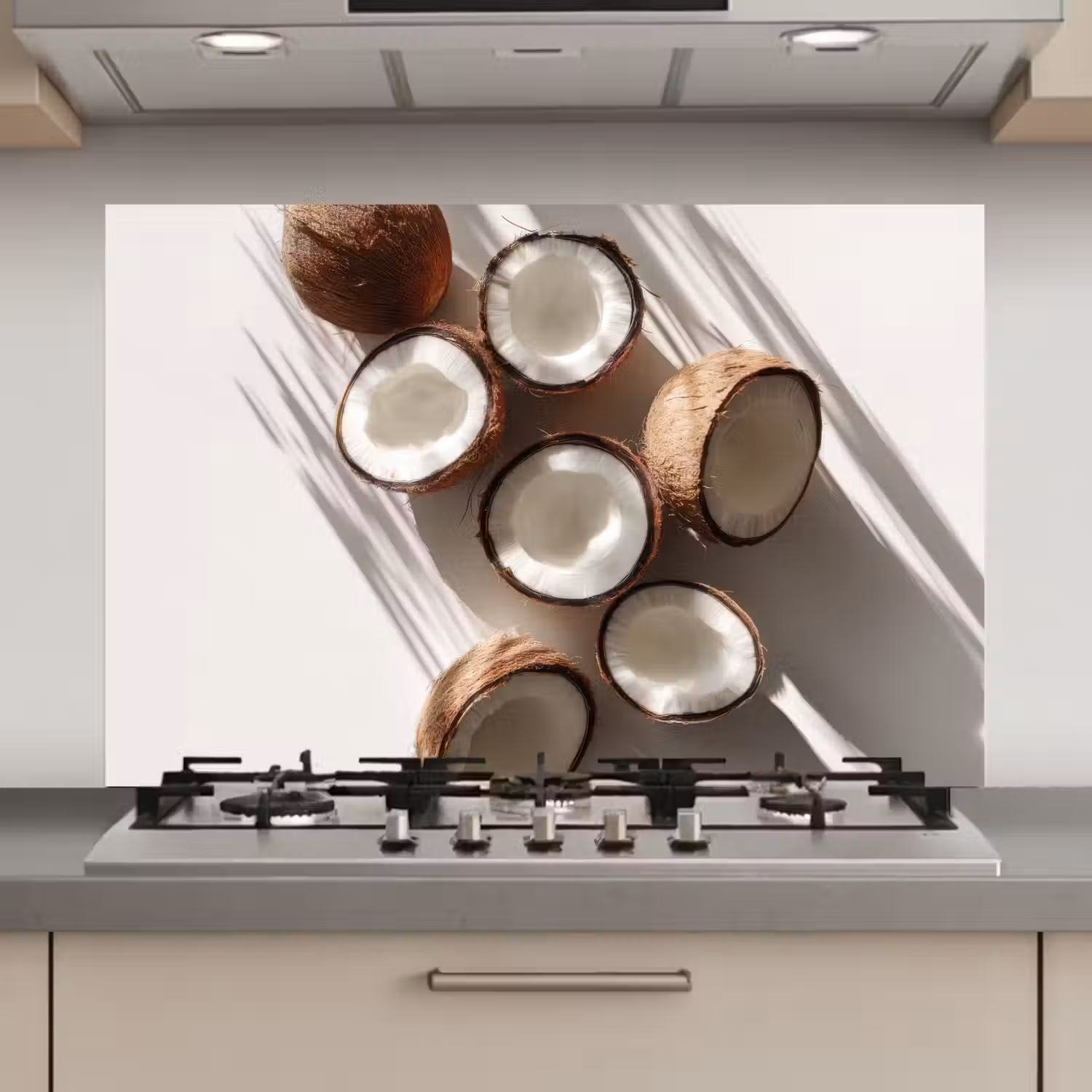 Kokosnoten - Bruin - Shaduw keuken achterwand spatscherm klein -3d_website
