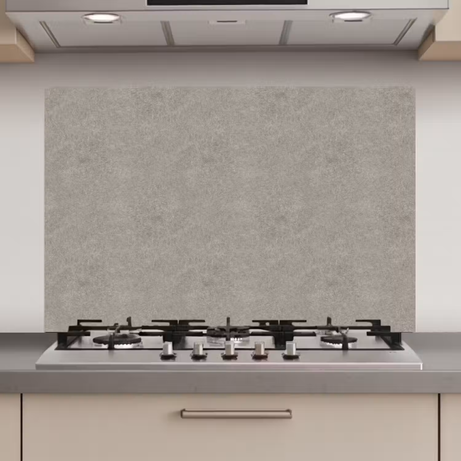 Beton - Grijs - Patronen - Industrieel keuken achterwand spatscherm klein 900 -3d_website