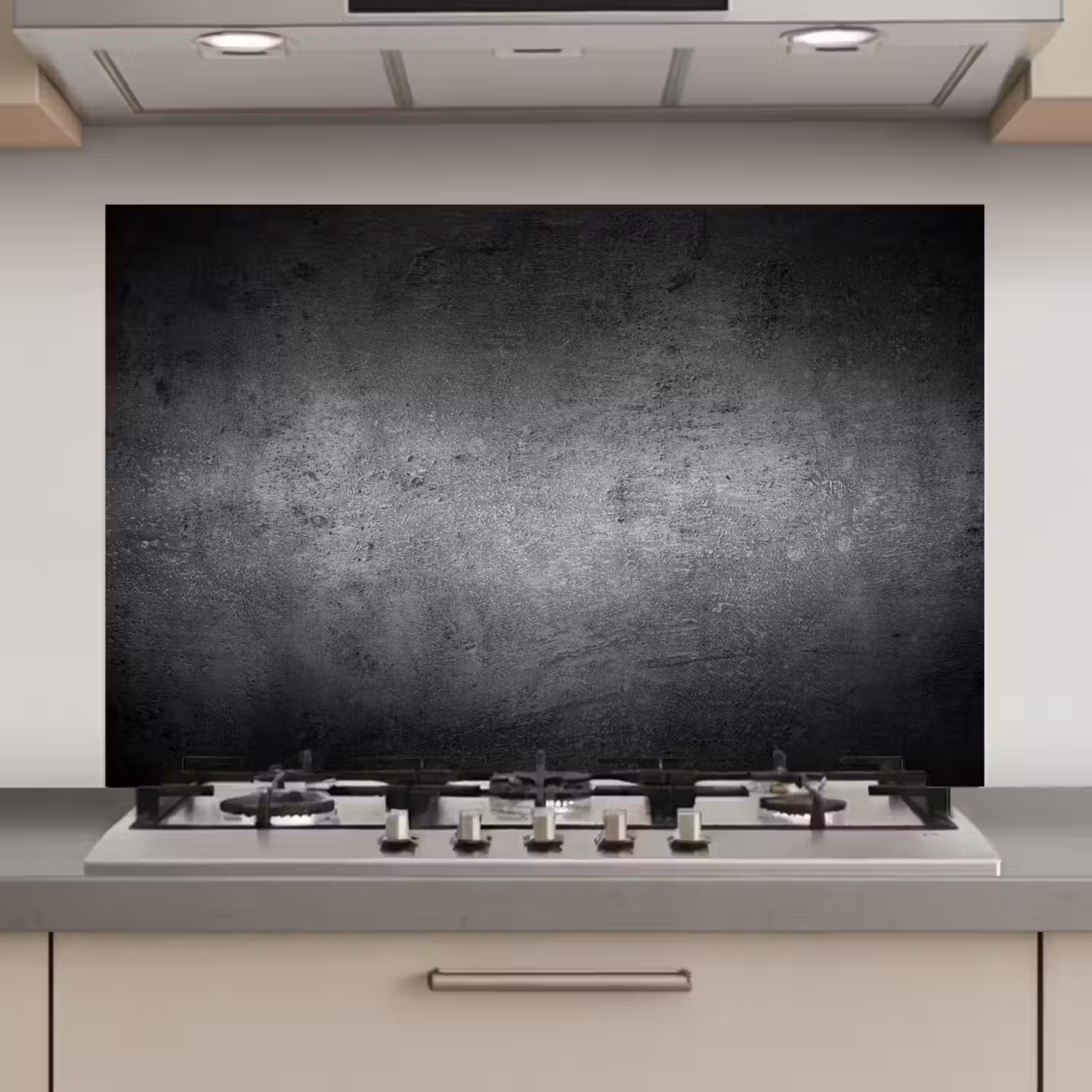 Beton - Grijs - Retro - Cement - Textuur keuken achterwand spatscherm klein -3d_website