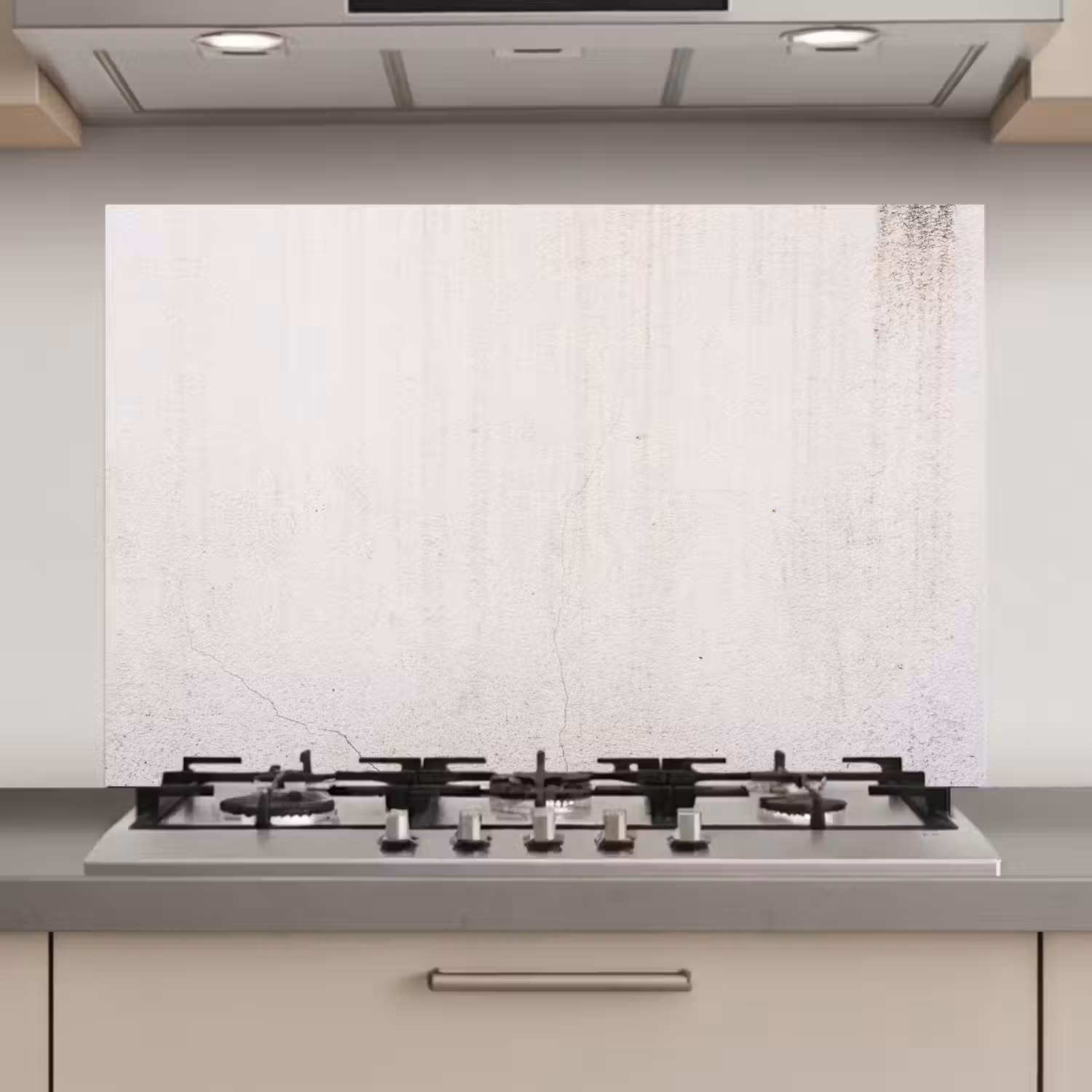Beton - Muur - Wit keuken achterwand spatscherm klein -3d_website