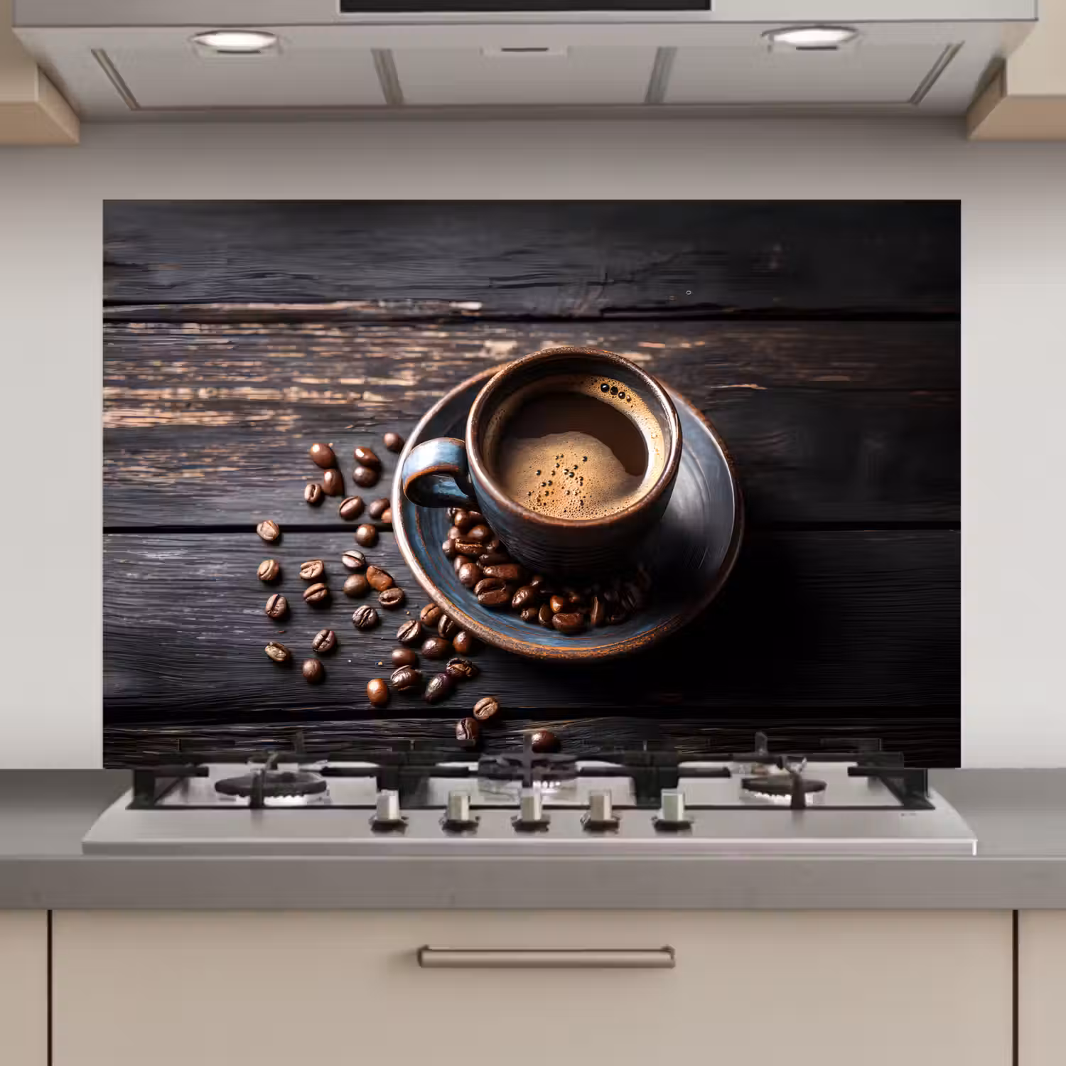 Kop - Koffie - Hout - Bonen keuken achterwand spatscherm klein -3d_website