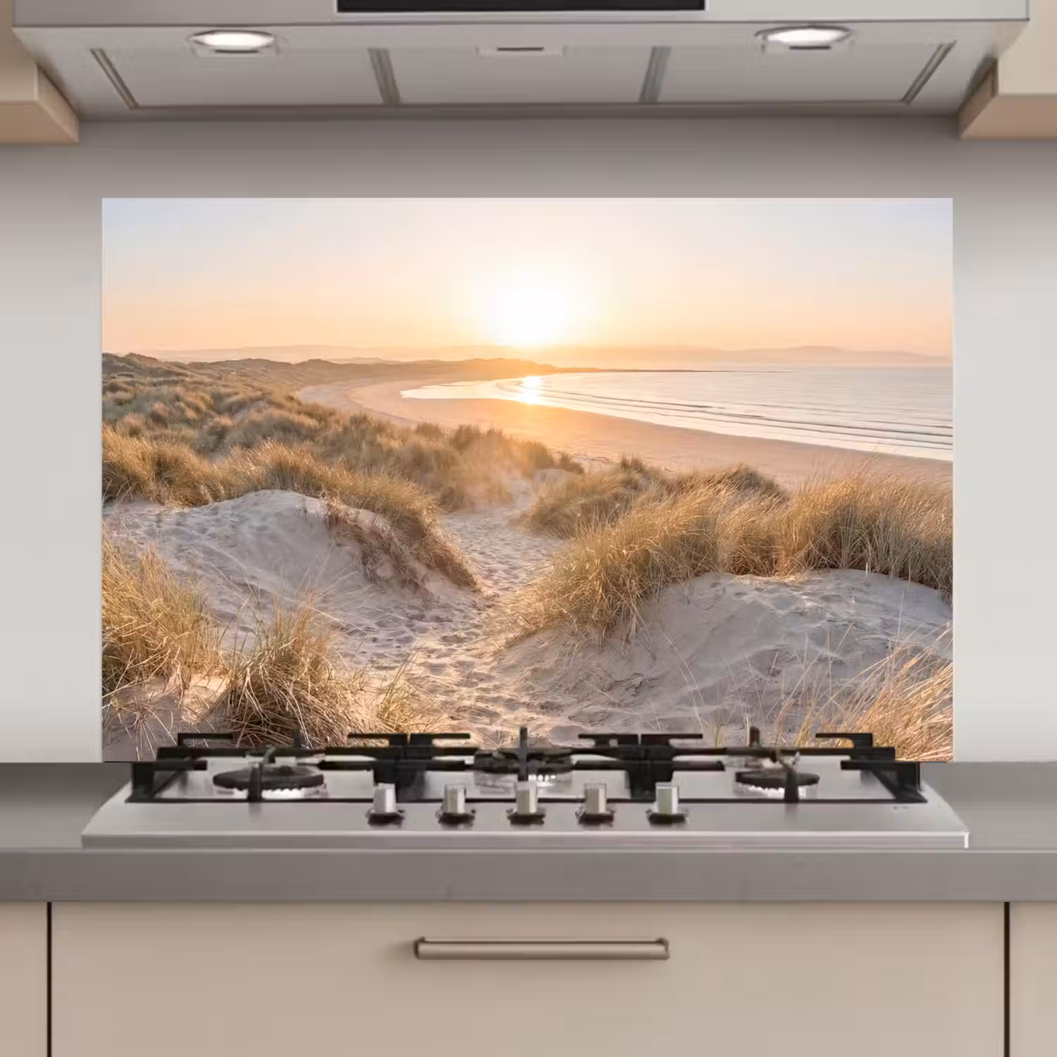 Duinen - Strand - Zee keuken achterwand spatscherm klein -3d_website