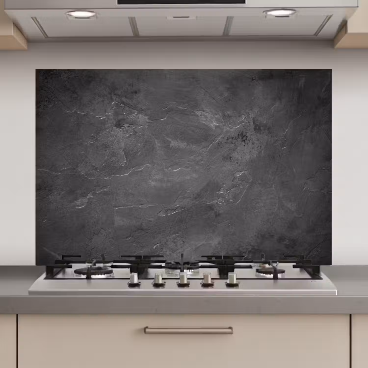 Schemerig Betonlandschap keuken achterwand spatscherm klein -3d_website