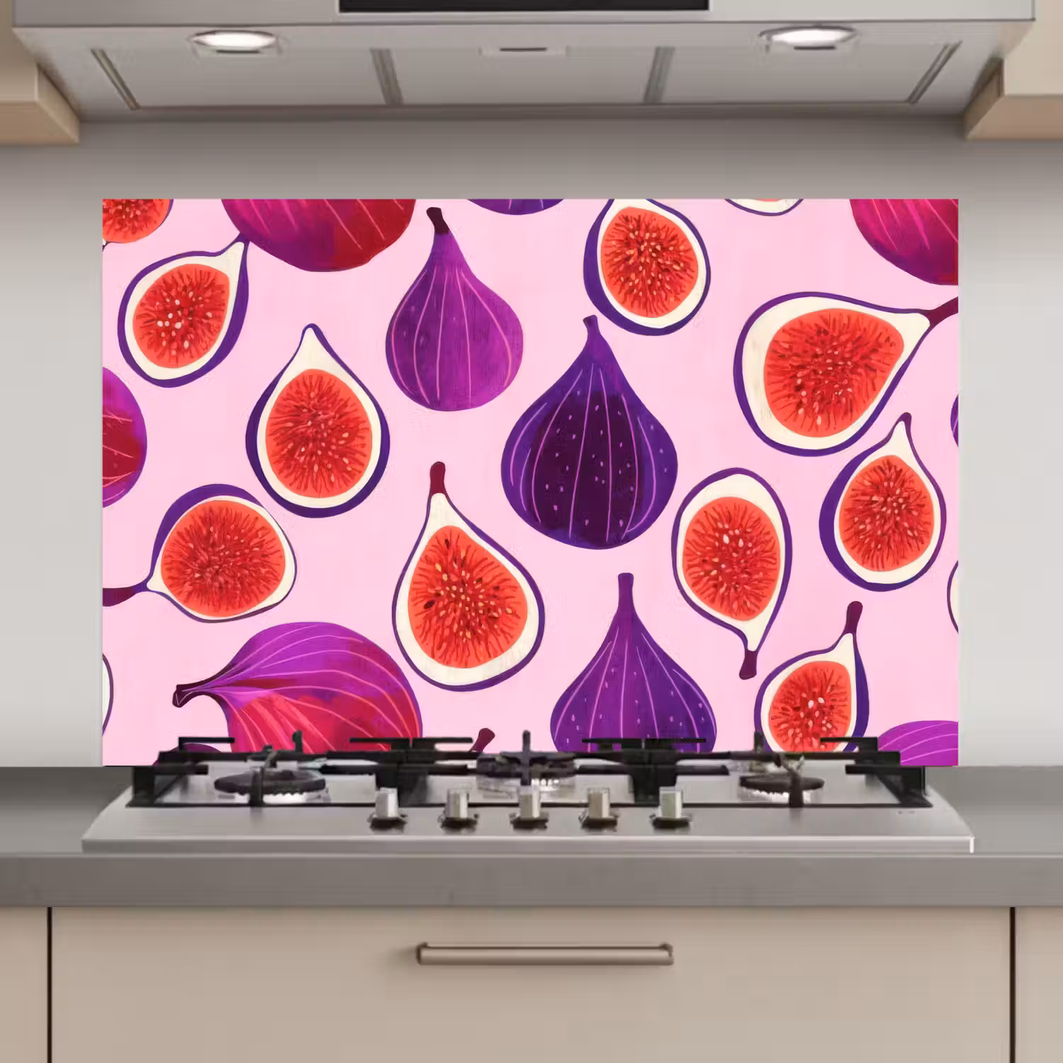Vijgen - Roze - Paars keuken achterwand spatscherm klein -3d_website