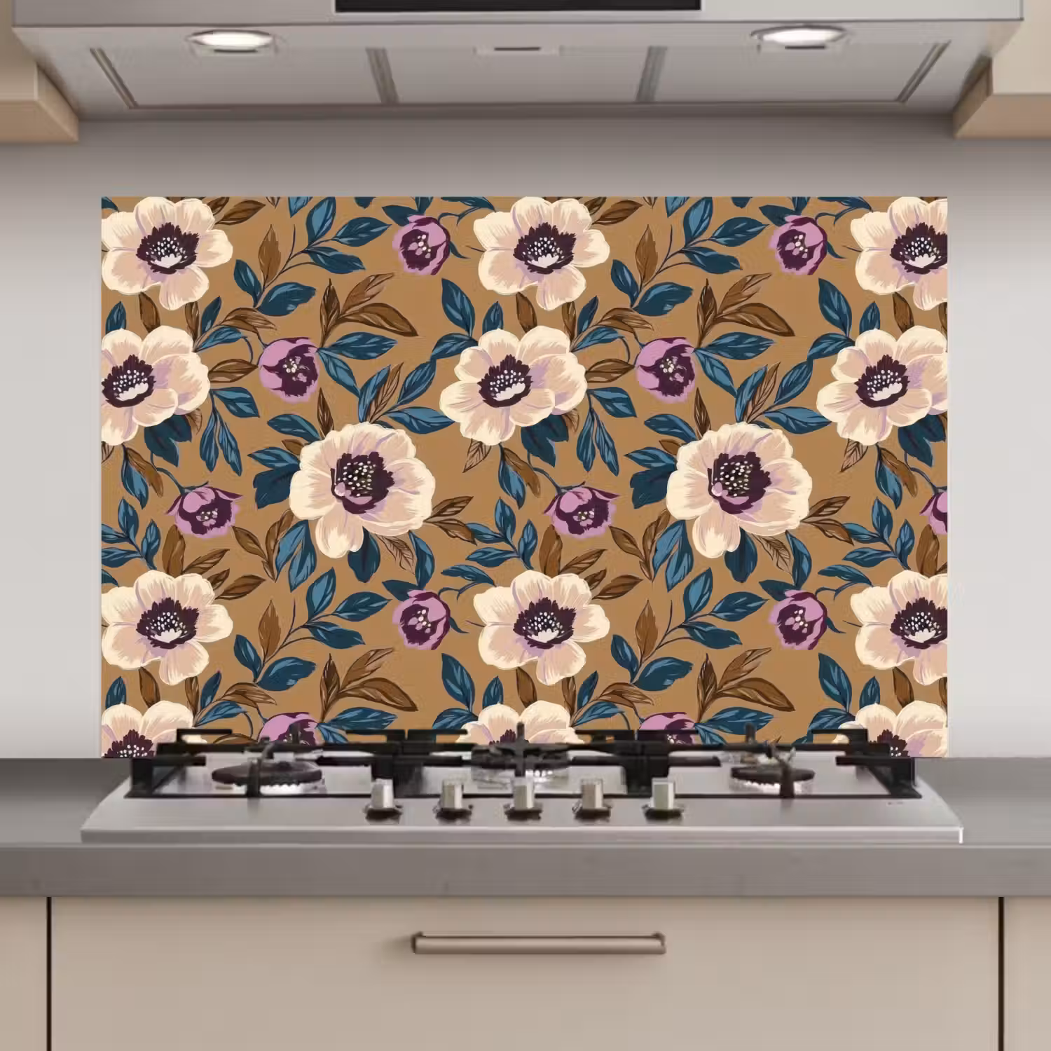 Floraal - Stilleven - Kleurrijk keuken achterwand spatscherm klein 900 -3d_website