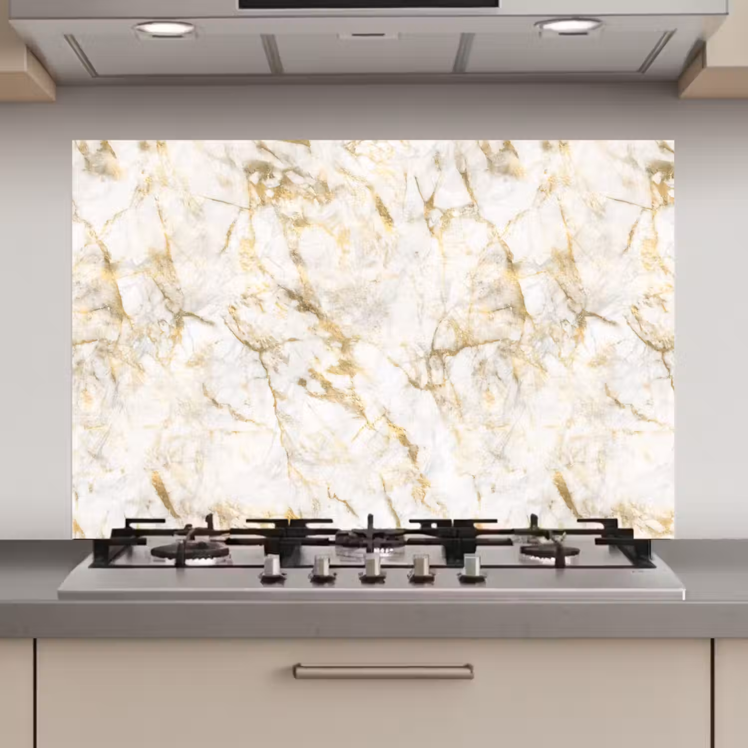 Goud - Licht - Nerf - Marmer keuken achterwand spatscherm klein 900 -3d_website