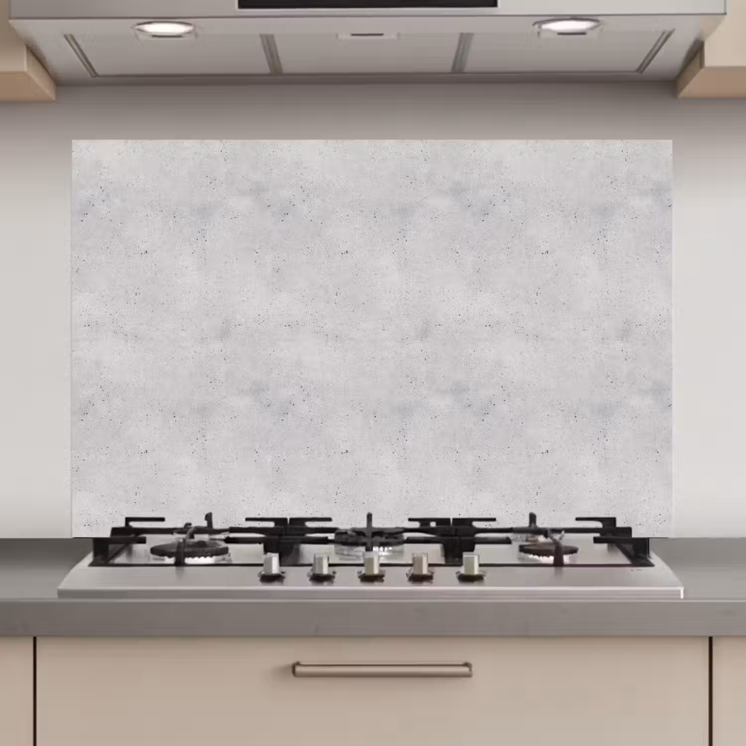 Grijs - Beton - Neutraal keuken achterwand spatscherm klein 900 -3d_website