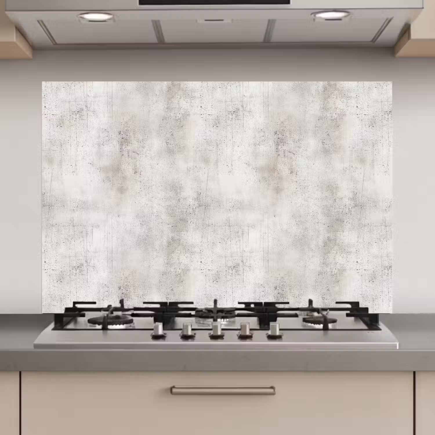 Grijs - Beton - Verweerd keuken achterwand spatscherm klein 900 -3d_website