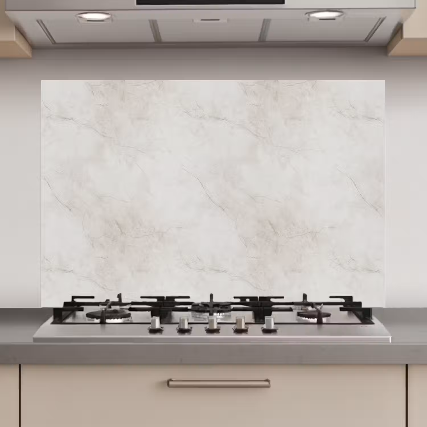 Grijs - Marmer - Aders keuken achterwand spatscherm klein 900 -3d_website