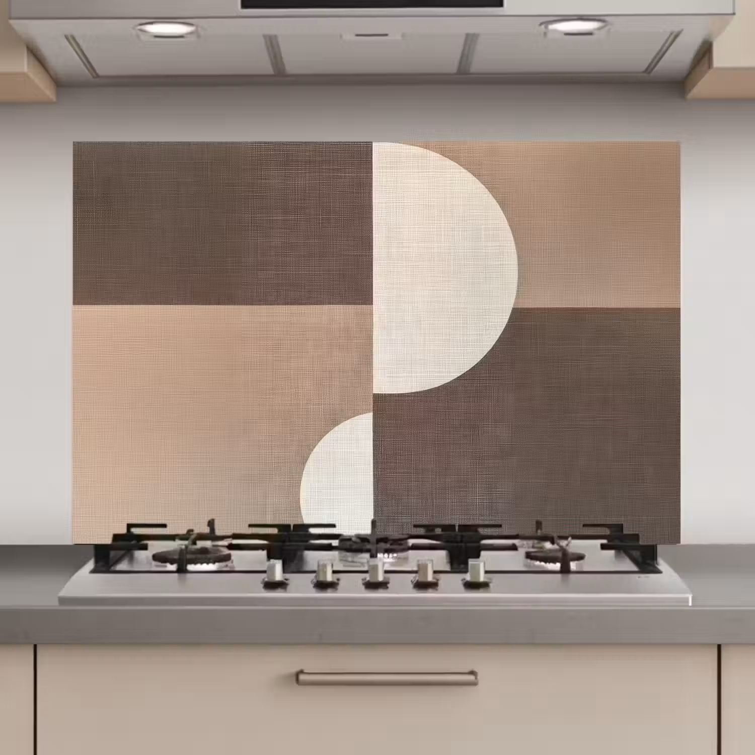 Raster - Halve cirkels - Contrast keuken achterwand spatscherm klein -3d_website